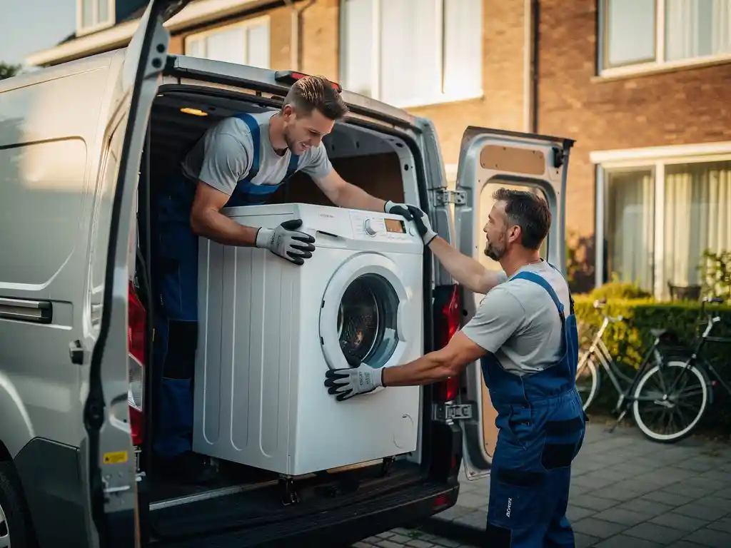 Wasmachine vervoeren: wat zijn je opties? | Brenger